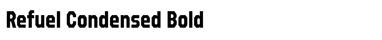 Refuel Condensed Bold image